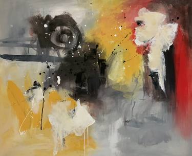 Original Abstract Paintings by Rodrigue Semabia