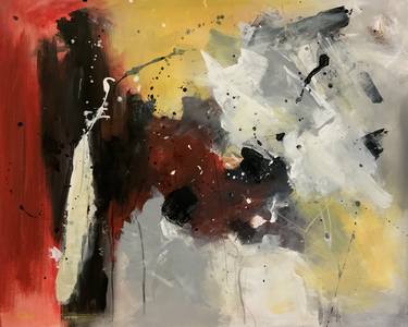 Original Abstract Paintings by Rodrigue Semabia