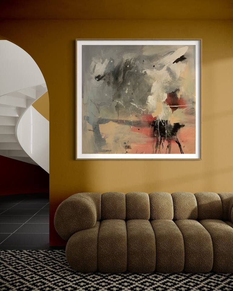 Original Abstract Painting by Rodrigue Semabia