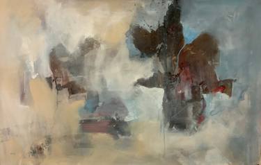 Original Abstract Expressionism Abstract Paintings by Rodrigue Semabia