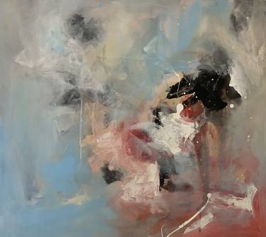 Original Abstract Expressionism Abstract Paintings by Rodrigue Semabia