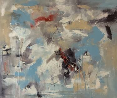 Original Abstract Expressionism Abstract Paintings by Rodrigue Semabia