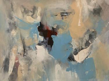 Original Abstract Expressionism Abstract Paintings by Rodrigue Semabia