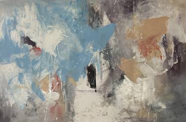 Original Abstract Expressionism Abstract Paintings by Rodrigue Semabia