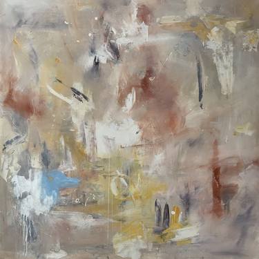 Original Abstract Expressionism Abstract Paintings by Rodrigue Semabia