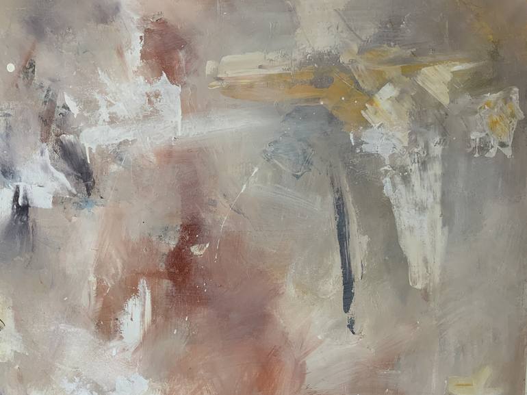 Original Abstract Expressionism Abstract Painting by Rodrigue Semabia