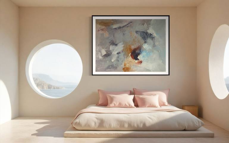 Original Modernism Abstract Painting by Rodrigue Semabia