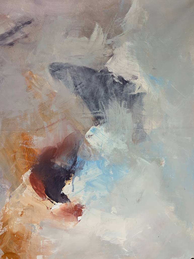 Original Modernism Abstract Painting by Rodrigue Semabia