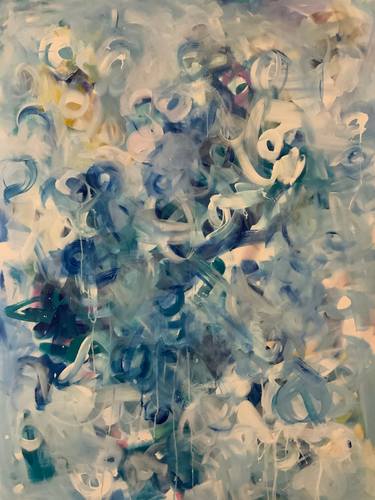 Original Abstract Expressionism Abstract Paintings by Rodrigue Semabia