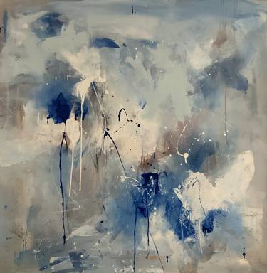 Original Abstract Expressionism Abstract Paintings by Rodrigue Semabia