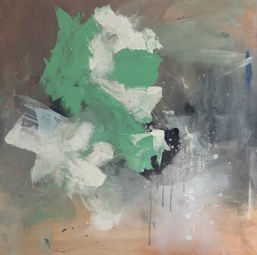 Original Abstract Expressionism Abstract Paintings by Rodrigue Semabia