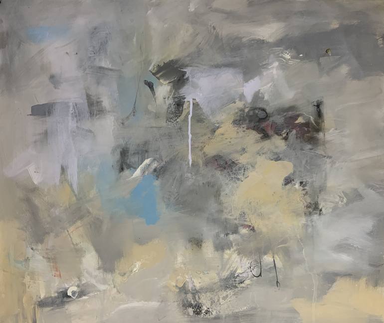 Original Abstract Expressionism Abstract Paintings by Rodrigue Semabia