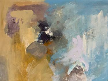 Original Abstract Expressionism Abstract Paintings by Rodrigue Semabia