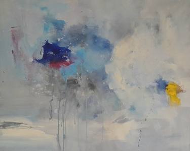 Original Abstract Expressionism Abstract Paintings by Rodrigue Semabia