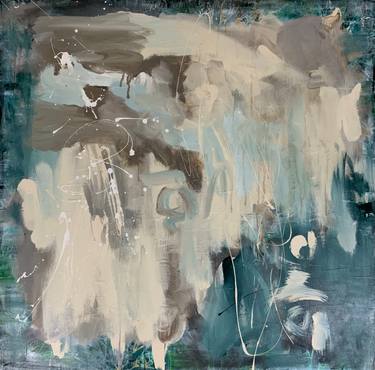 Original Abstract Expressionism Abstract Paintings by Rodrigue Semabia