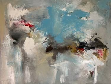 Original Abstract Expressionism Abstract Paintings by Rodrigue Semabia