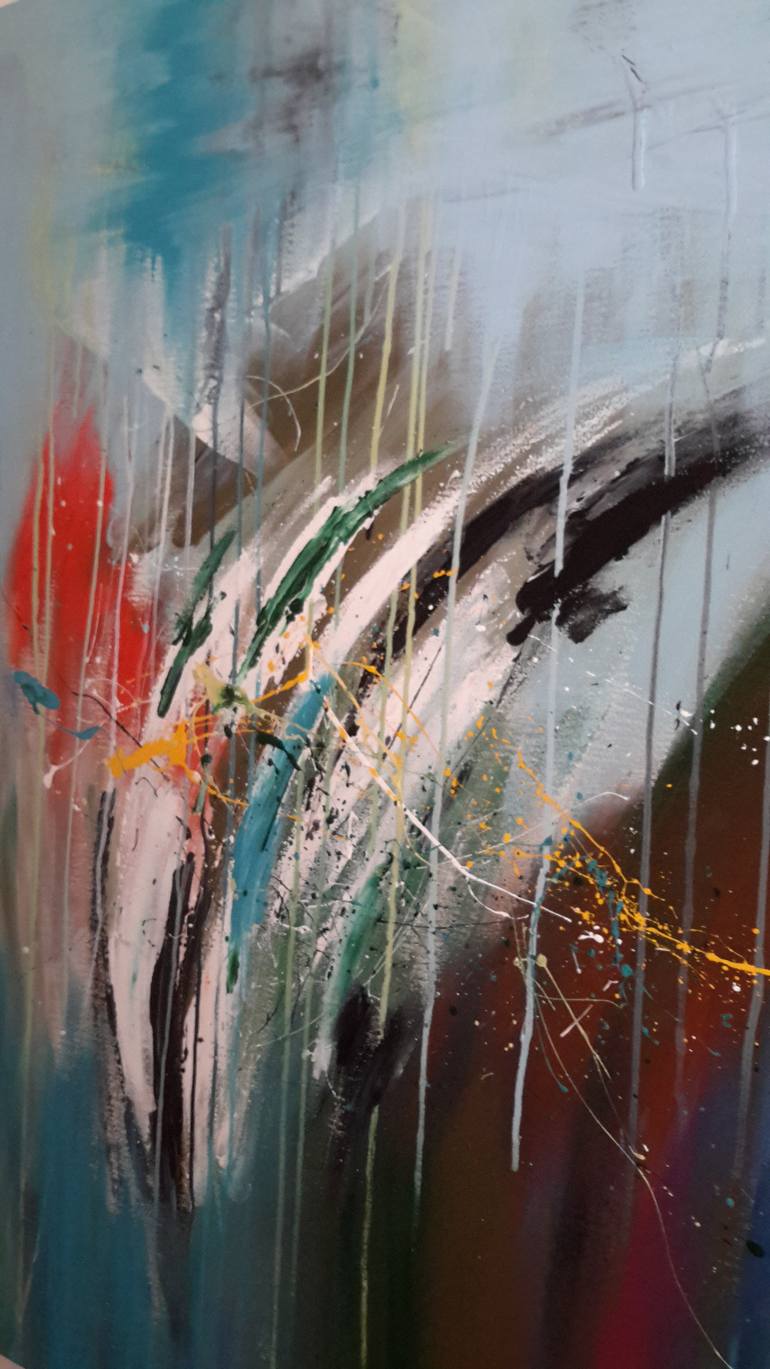 Original Other Abstract Painting by Rodrigue Semabia
