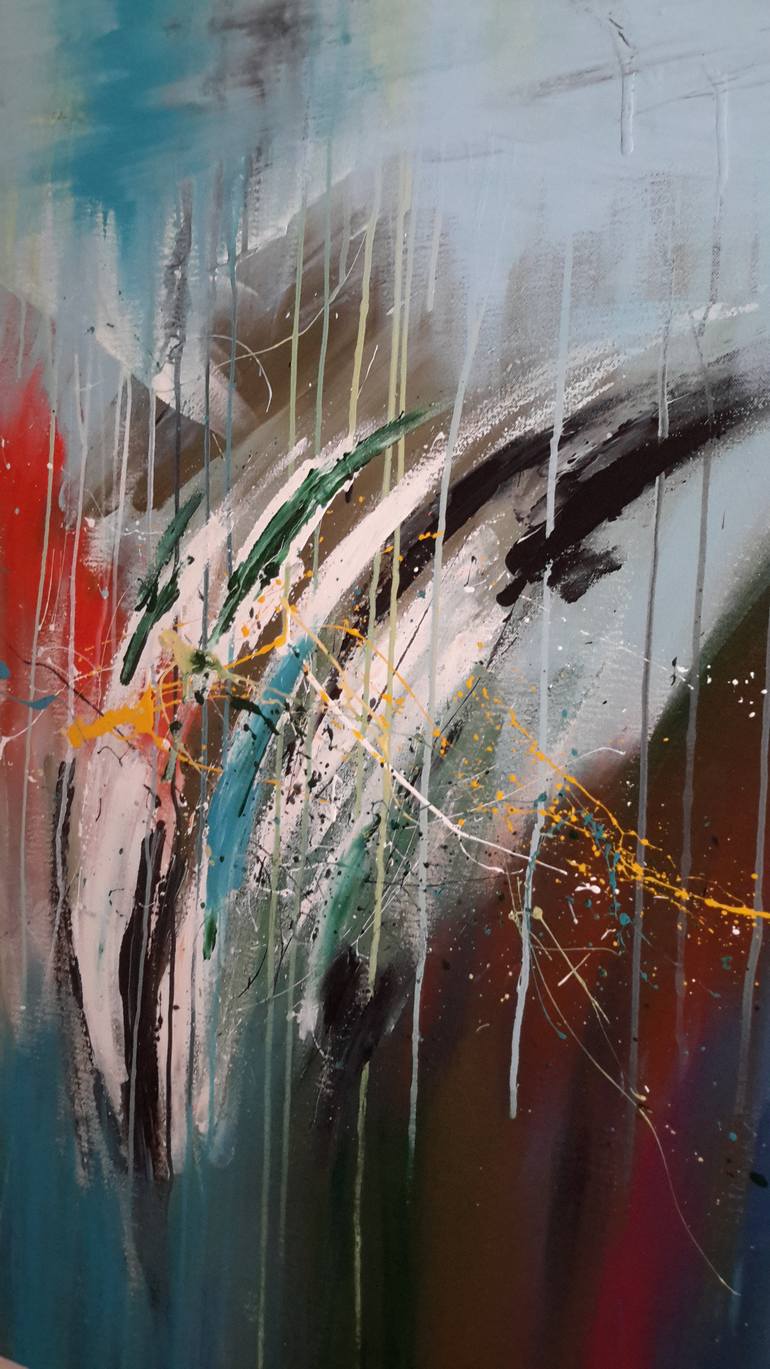 Original Other Abstract Painting by Rodrigue Semabia