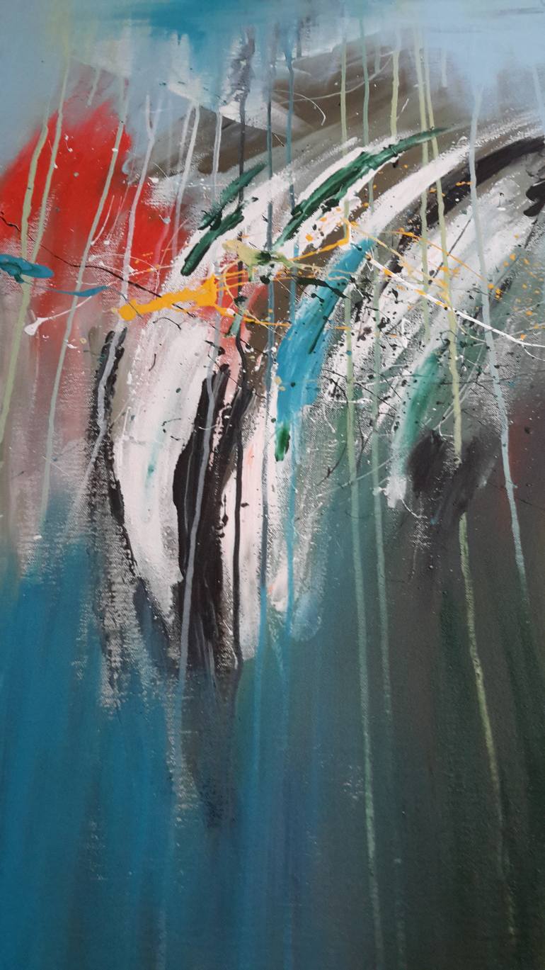 Original Other Abstract Painting by Rodrigue Semabia