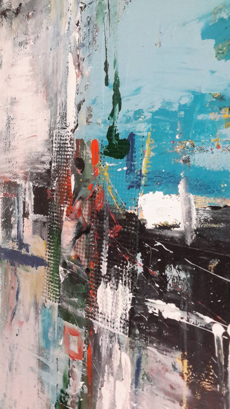 Original Other Abstract Painting by Rodrigue Semabia