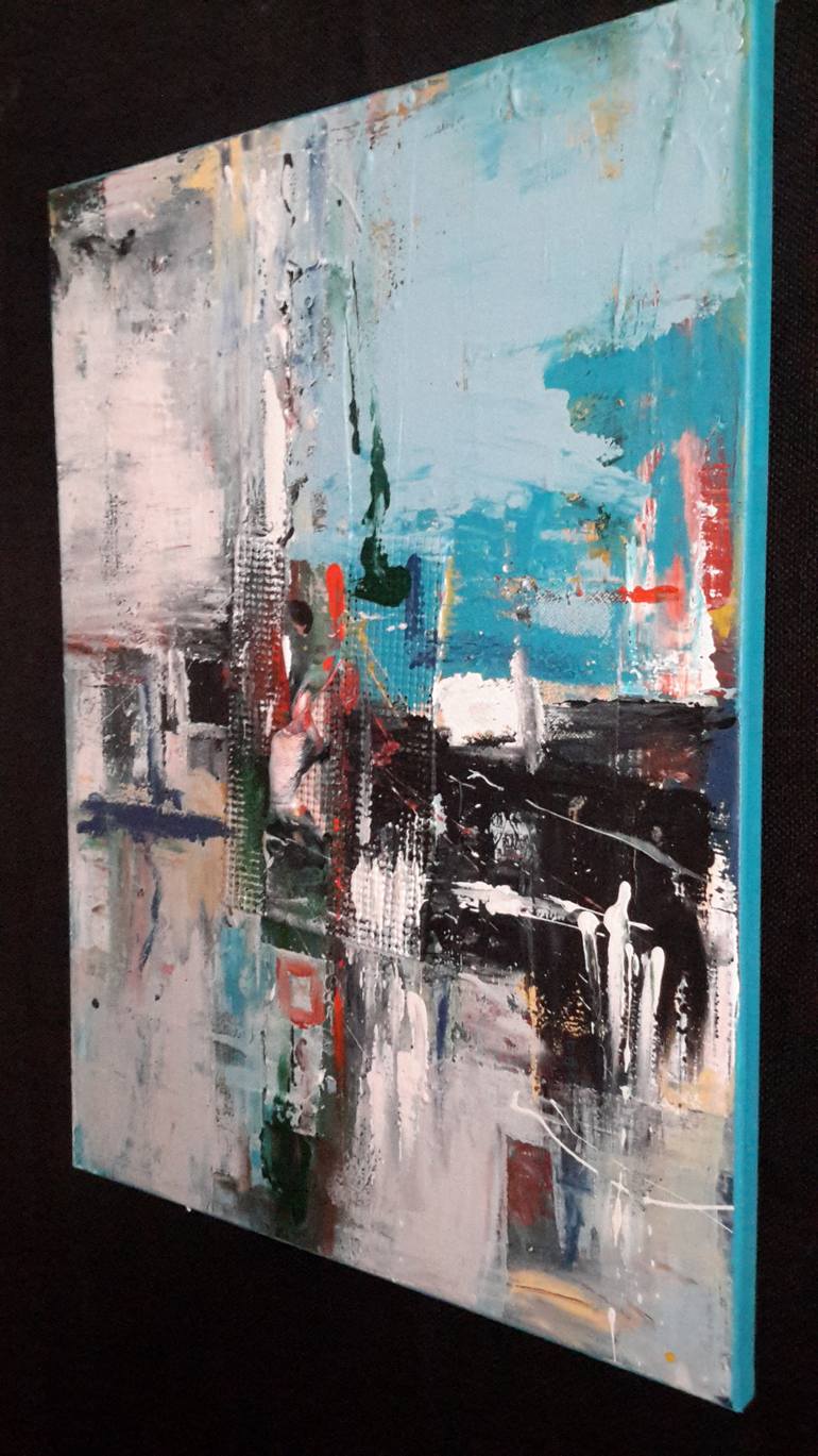 Original Other Abstract Painting by Rodrigue Semabia