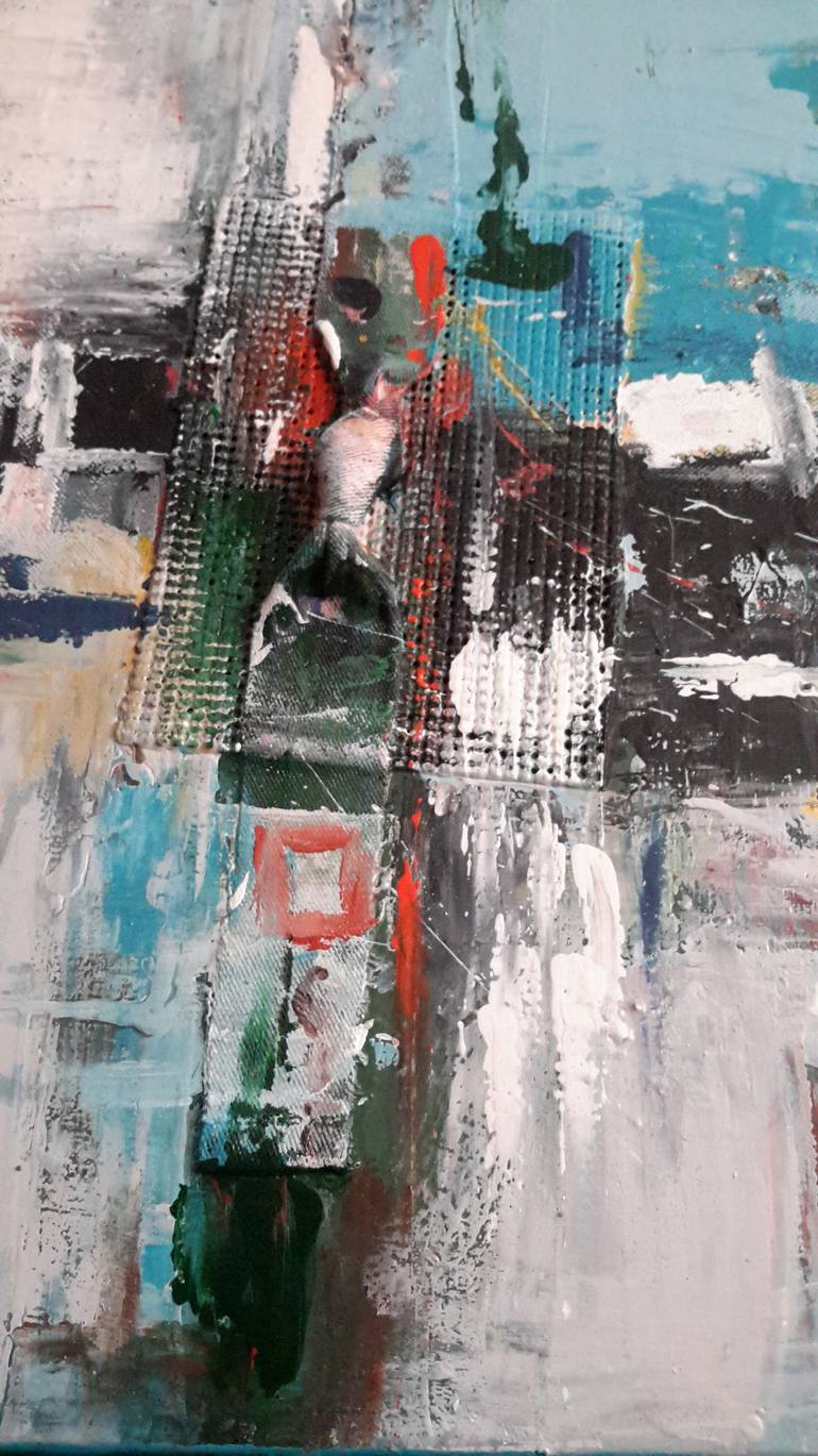 Original Other Abstract Painting by Rodrigue Semabia