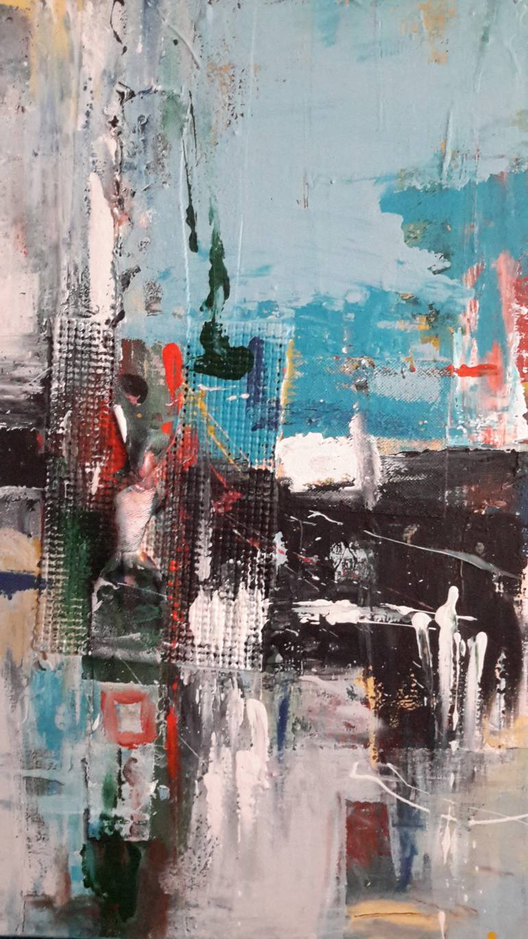 Original Other Abstract Painting by Rodrigue Semabia