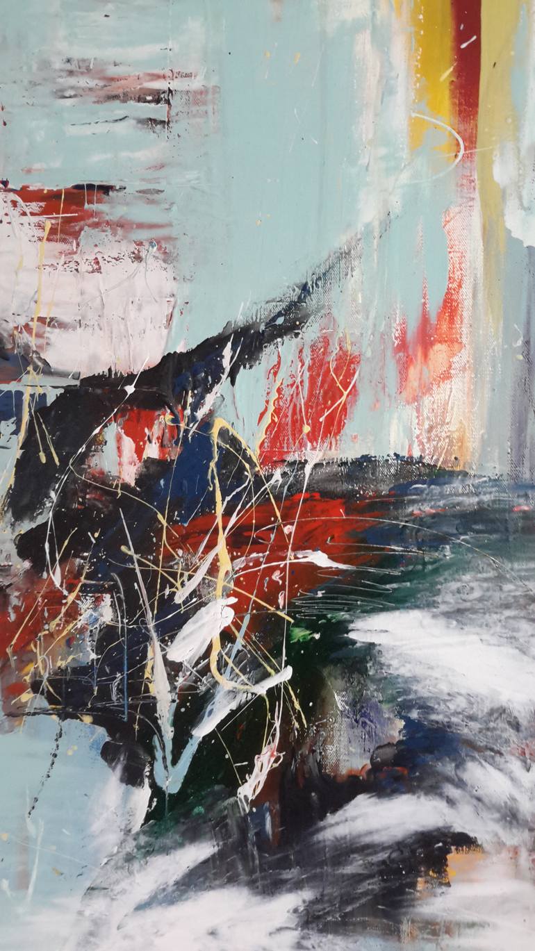 Original Other Abstract Painting by Rodrigue Semabia