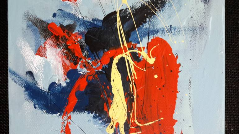 Original Other Abstract Painting by Rodrigue Semabia