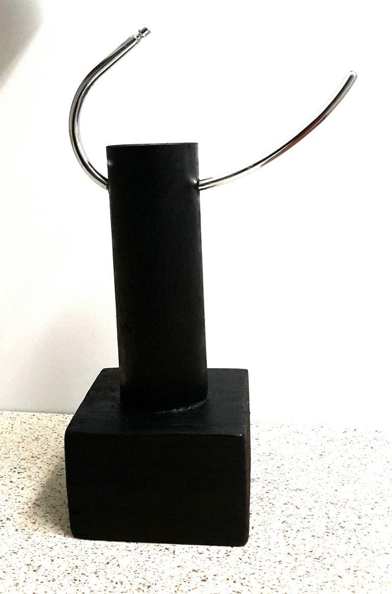 Original Abstract Sculpture by Rodrigue Semabia