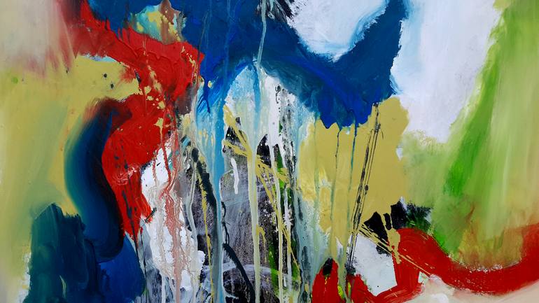 Original Other Abstract Painting by Rodrigue Semabia