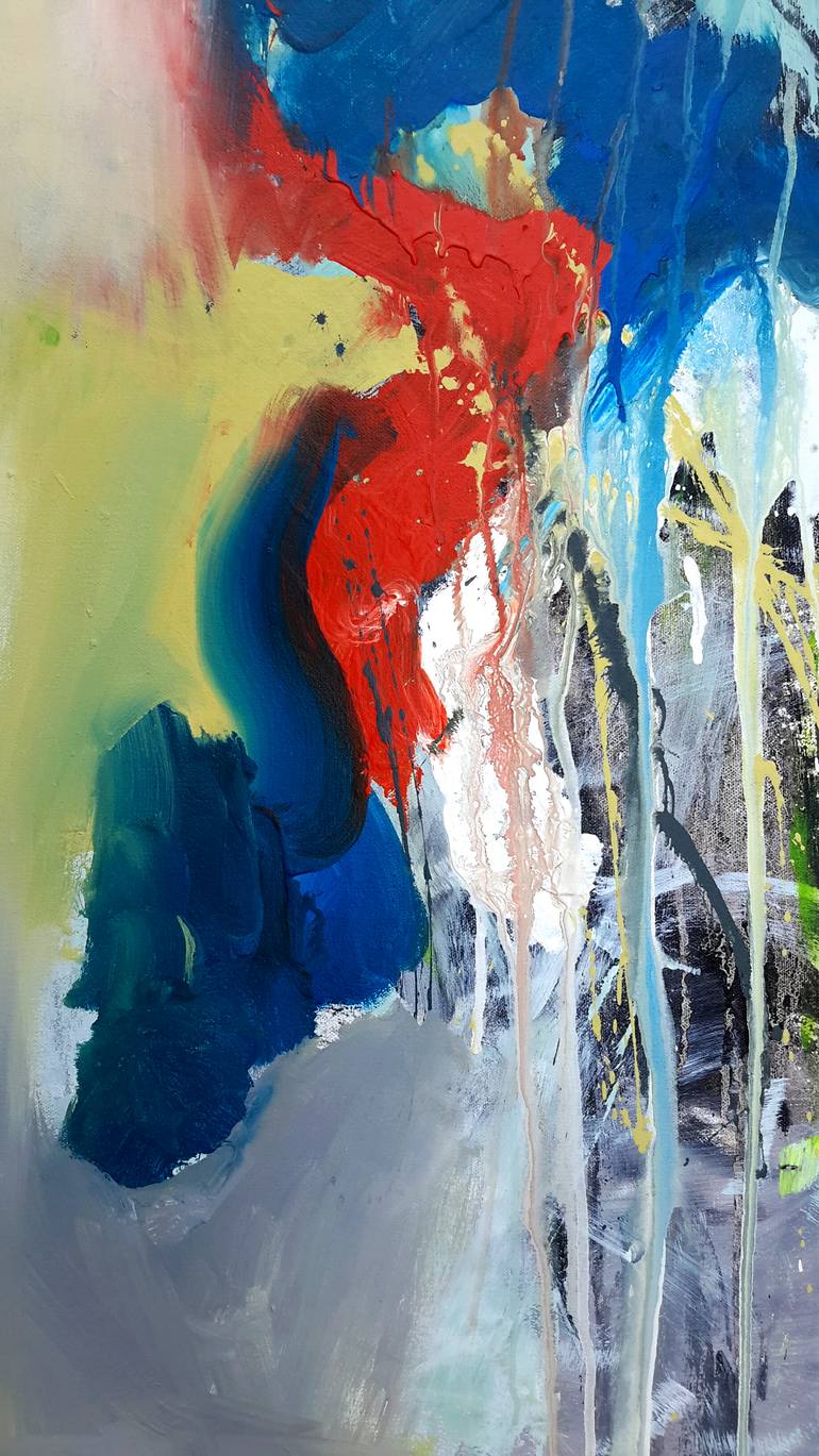 Original Other Abstract Painting by Rodrigue Semabia