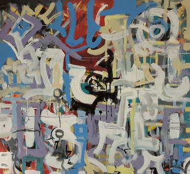 Original Abstract Paintings by Rodrigue Semabia