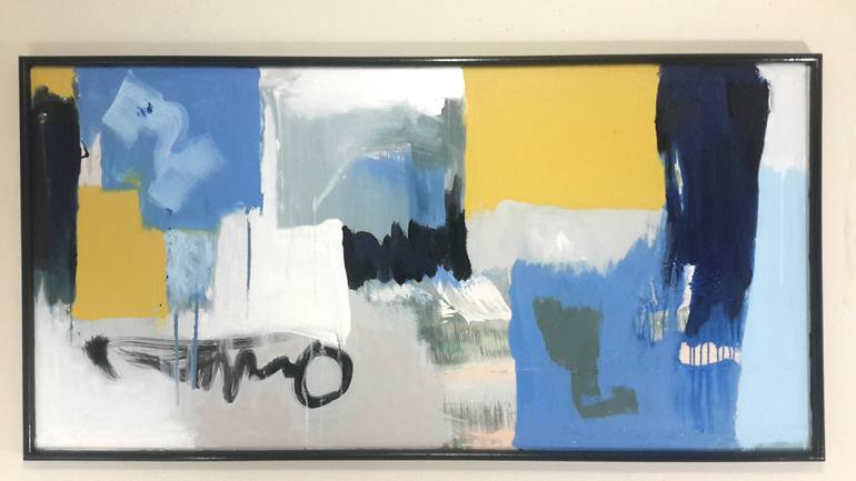 Original Other Abstract Painting by Rodrigue Semabia