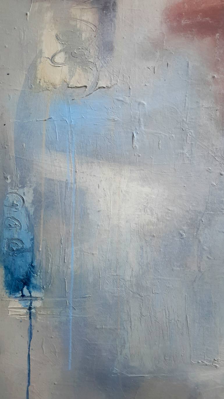 Original Abstract Expressionism Abstract Painting by Rodrigue Semabia