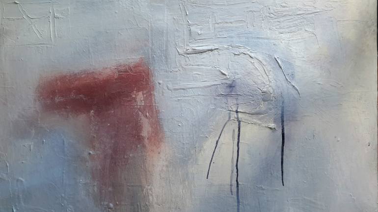 Original Abstract Expressionism Abstract Painting by Rodrigue Semabia