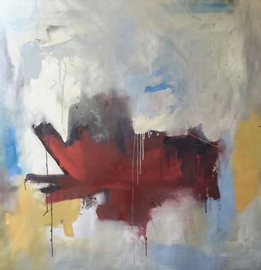 Original Abstract Expressionism Abstract Paintings by Rodrigue Semabia
