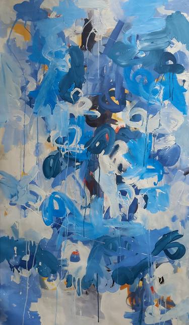 Original Abstract Paintings by Rodrigue Semabia