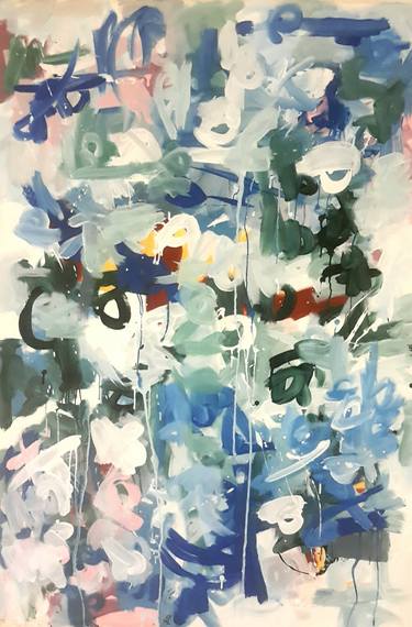 Original Abstract Paintings by Rodrigue Semabia