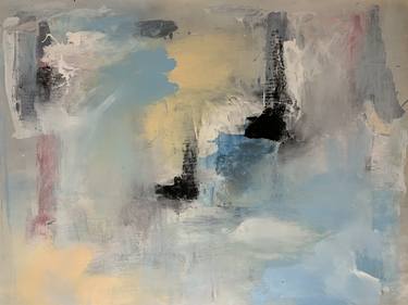 Original Abstract Expressionism Abstract Paintings by Rodrigue Semabia