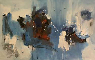 Original Abstract Paintings by Rodrigue Semabia