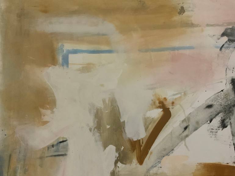 Original Abstract Expressionism Abstract Painting by Rodrigue Semabia