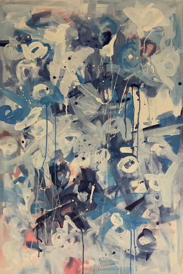 Print of Abstract Expressionism Aerial Paintings by Rodrigue Semabia