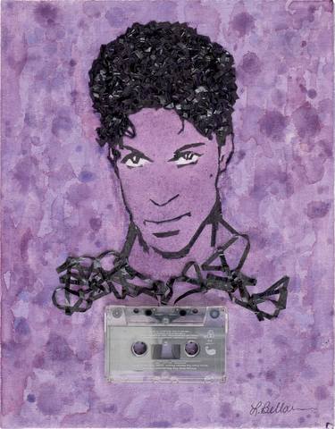 Prince Purple Watercolor Cassette Portrait thumb