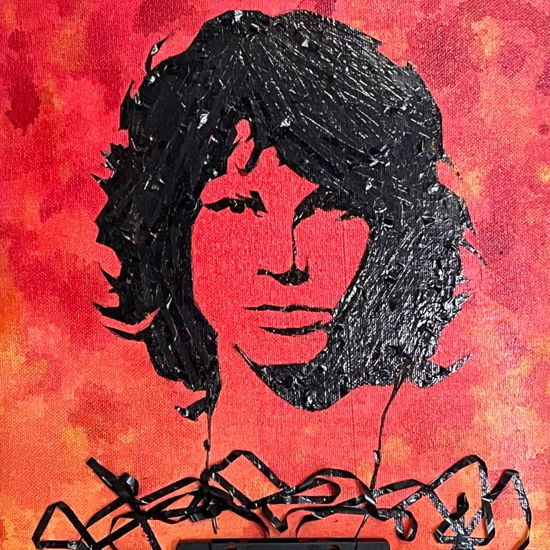 Original Conceptual Pop Culture/Celebrity Mixed Media by Lisa Bellavance