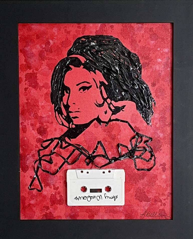 Original Pop Culture/Celebrity Mixed Media by Lisa Bellavance