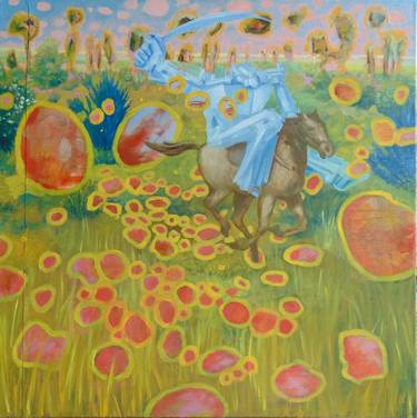 Original Horse Paintings by Attila Kővári