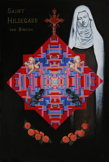 Original Religion Paintings by Attila Kővári