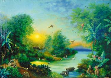 Original Landscape Paintings by Attila Kővári