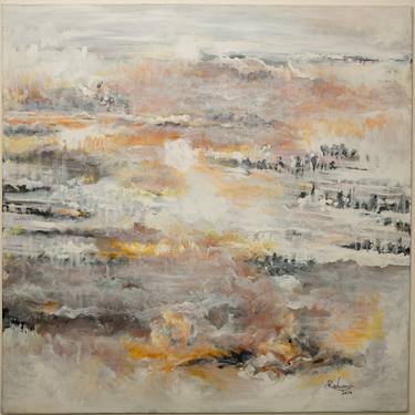Original Abstract Expressionism Abstract Paintings by Radwan Al Jaber